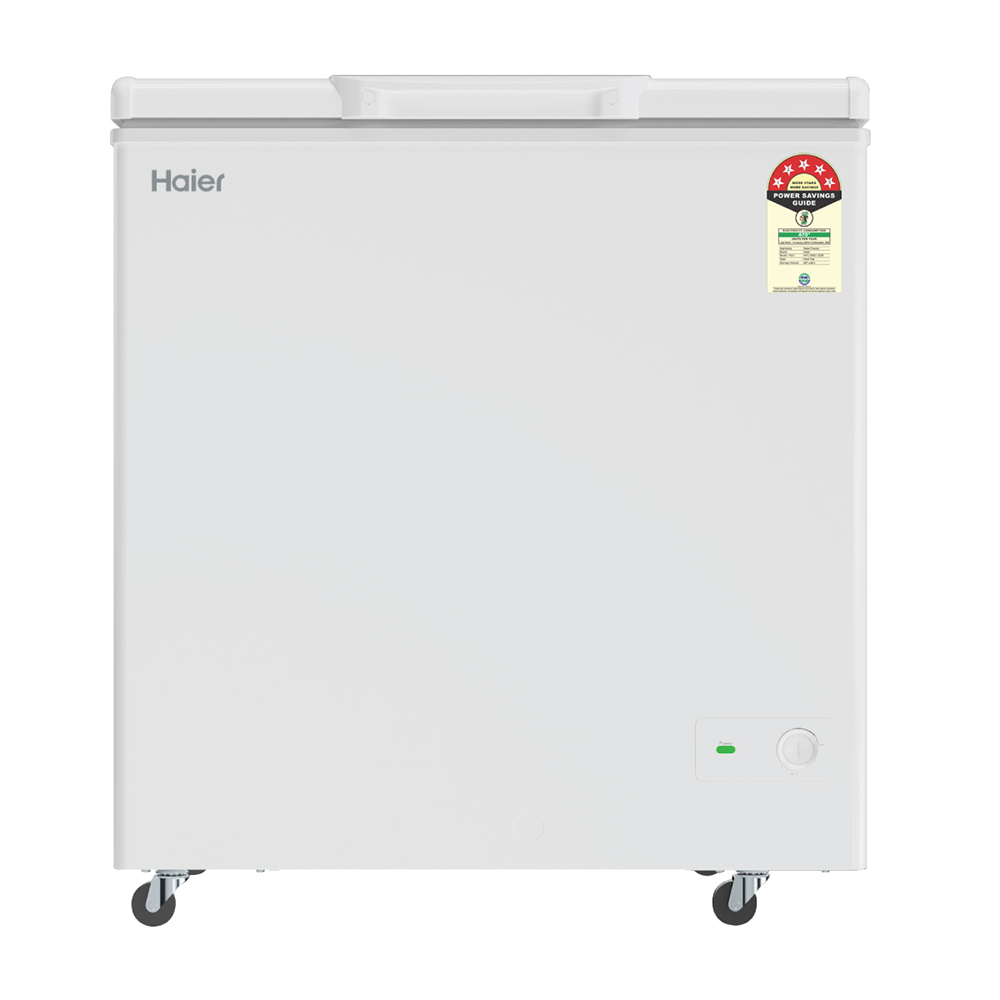 Haier 300Ltr Single door- White Colour Convertible Hard top Freezer